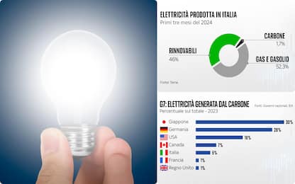 Quanto carbone viene sfruttato oggi per produrre energia?