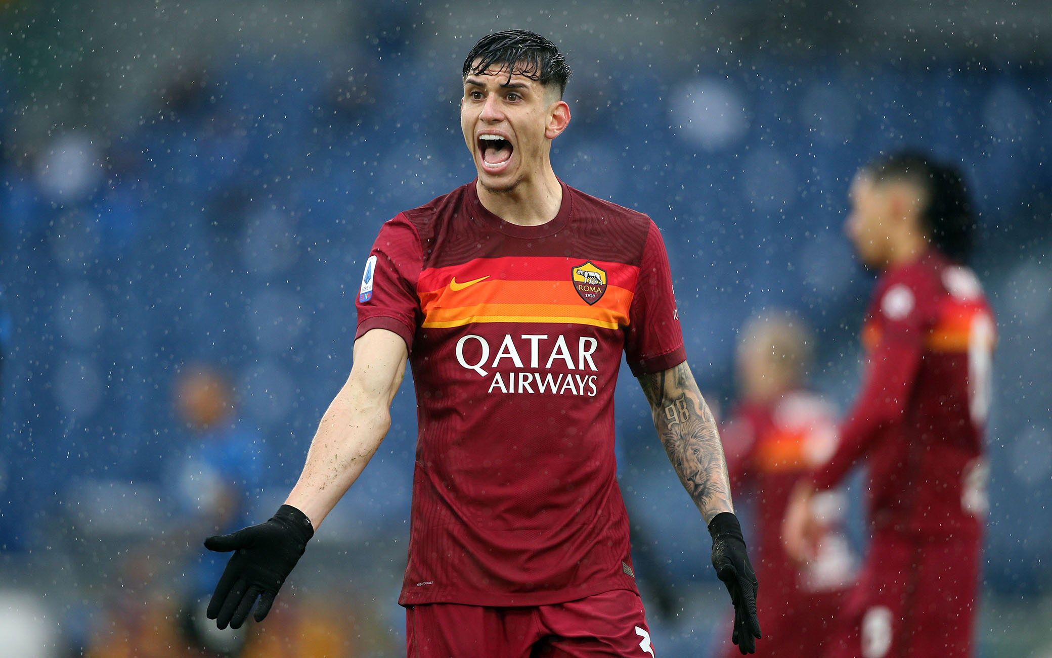 ITALIAN SERIE LEAGUE A 2020-2021 SOCCER MATCH: AS ROMA VS FC INT