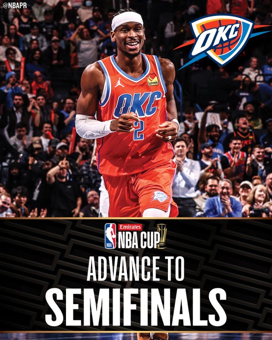 PRIMA SEMIFINALISTA OVEST: OKLAHOMA CITY THUNDER