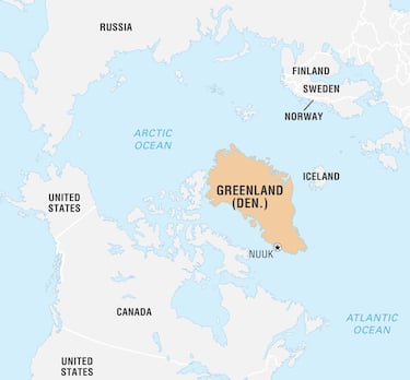 Dove si trova la Groenlandia