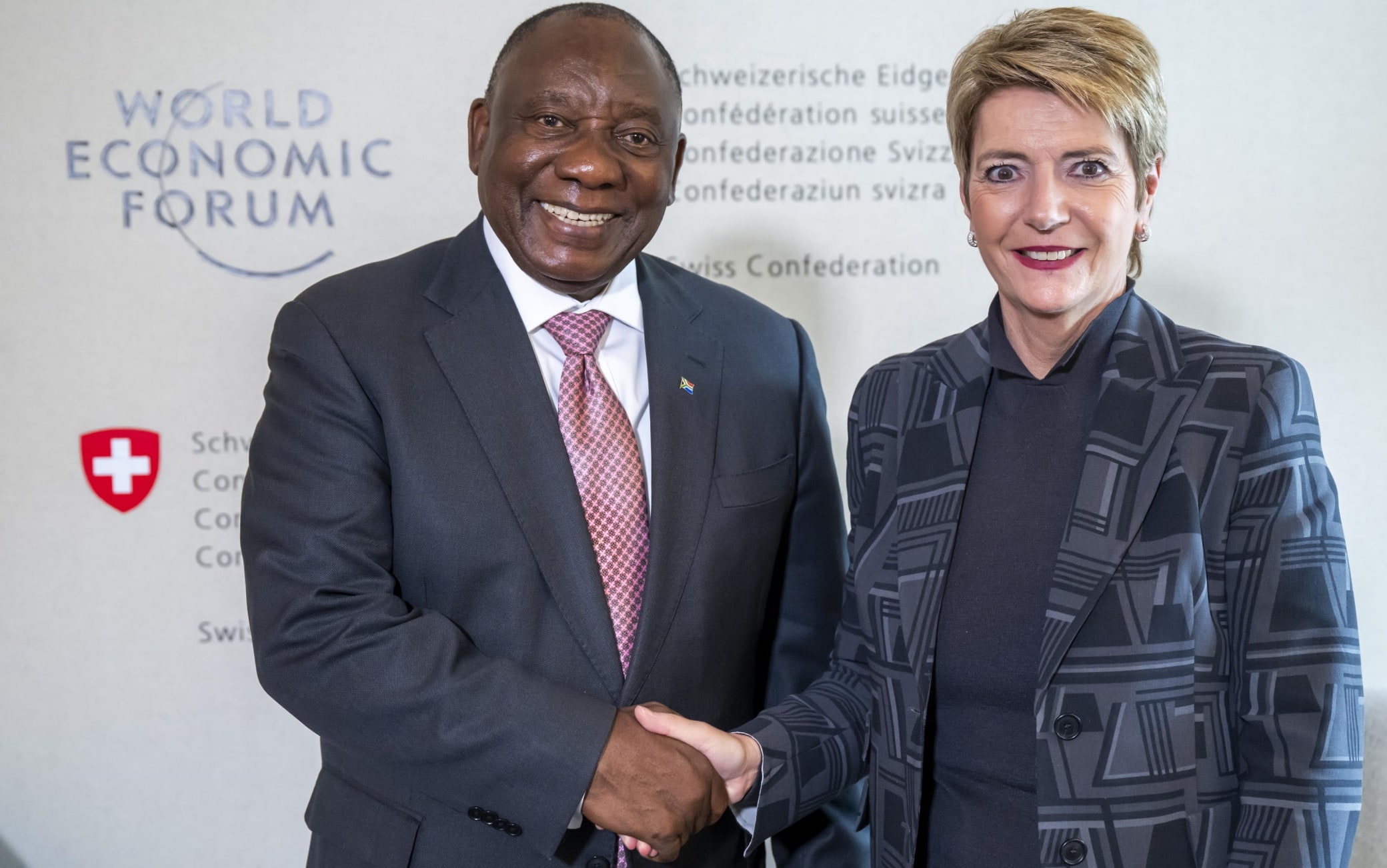 ramaphosa e keller-sutter