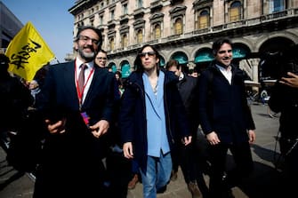 Elly Schlein alla manifestazione in ricordo delle vittime innocenti delle mafie a Milano, 3 febbraio 2023.ANSA/MOURAD BALTI TOUATI

