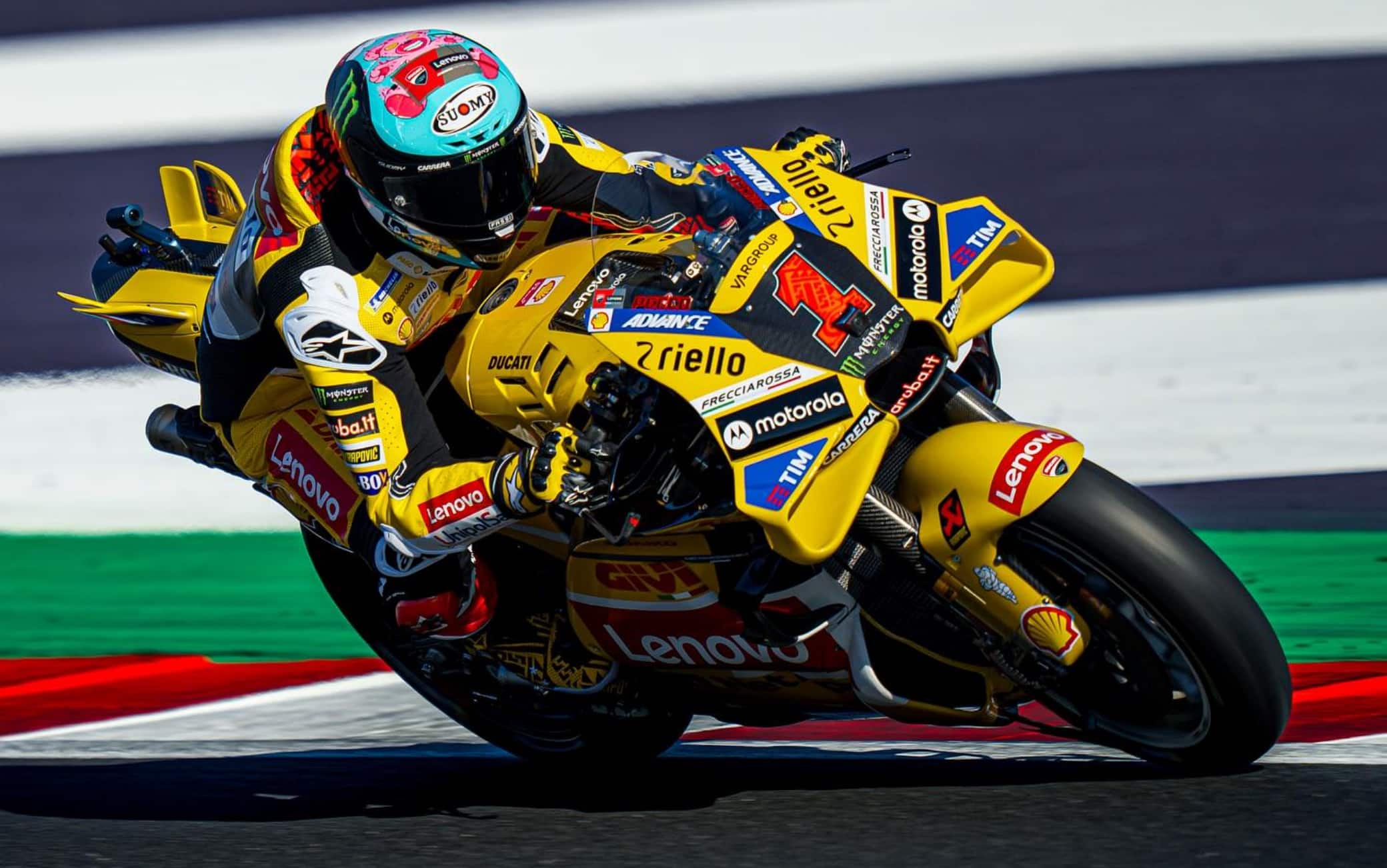 La Ducati si veste di giallo: livrea speciale per Misano