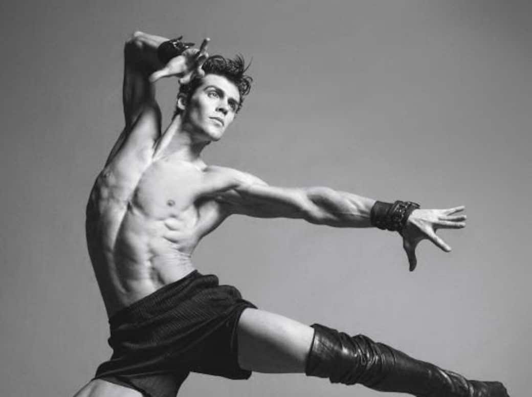 Un dettaglio della copertina di “Roberto Bolle”