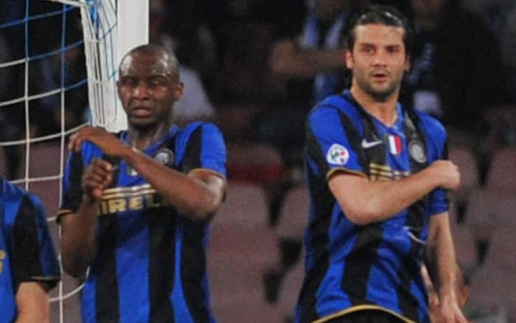 Vieira e Chivu ai tempi dell'Inter