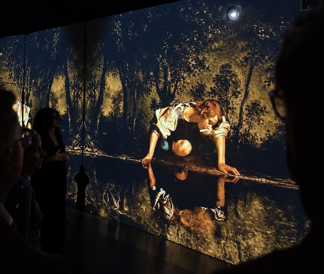 La mostra "Caravaggio. Narciso, il mito di un capolavoro"