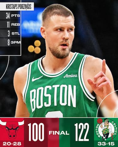 BOSTON CELTICS-CHICAGO BULLS 122-106