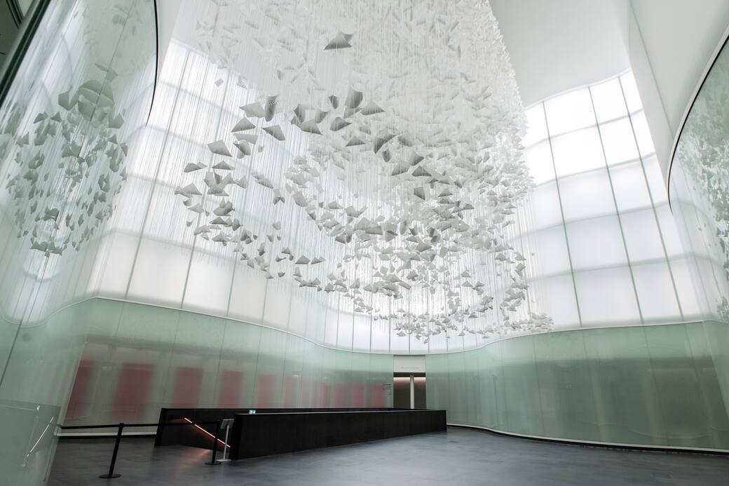 MUDEC, Chiharu Shiota© Jule Hering