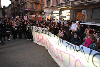 Corteo contro la violenza sulle donne