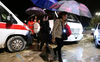 Frana Ischia evacuazione Casamicciola