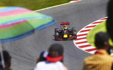 La prima qualifica con Red Bull