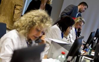 Una donna al lavoro