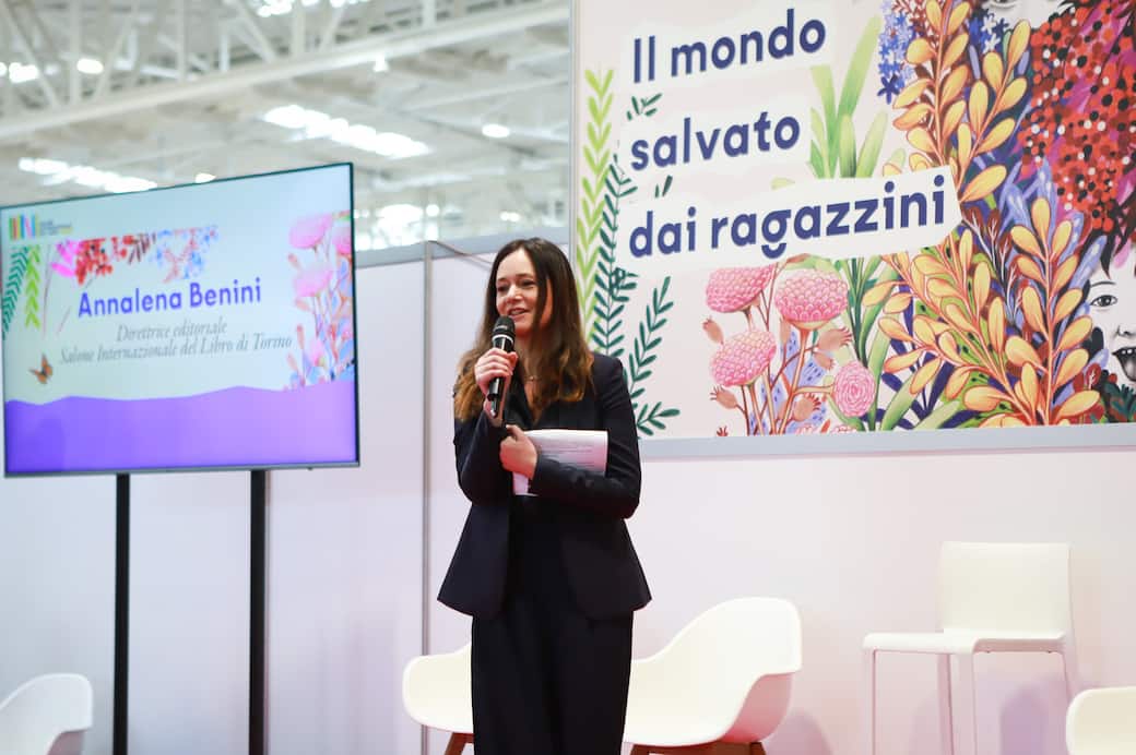 Salone Internazionale del Libro di Torino, la presentazione del programma con la direttrice Annalena Benini. Credits Giulia Travaglio