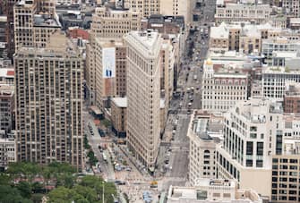 NEW YORK, NY - JUNE 08:  A view of NYC's Flatiron District as seen from The Empire State Building on June 8, 2017 in New York City.  (Photo by Noam Galai/WireImage)