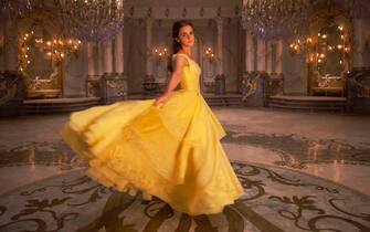 Emma Watson as Belle in Disney's BEAUTY AND THE BEAST, a live-action adaptation of the studio's classic animated film.