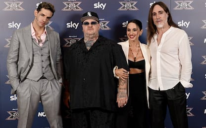 I giudici di X Factor 2024, le foto del cast alla conferenza stampa