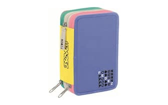 Astuccio a 3 zip. Fedez x Seven