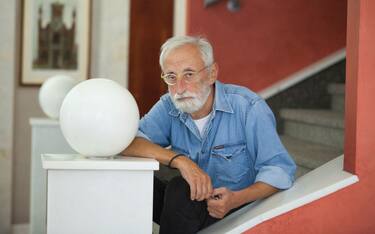 Antonio Moresco, Italian writer, Pordenone, Italy, 17th September 2016. (Photo by Leonardo Cendamo/Getty Images)