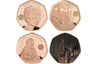 Monete oro Harry Potter