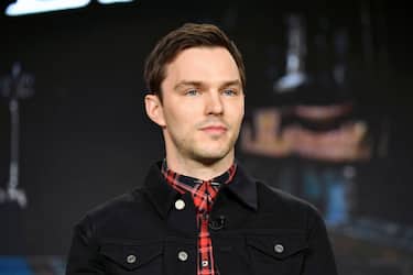PASADENA, CALIFORNIA - JANUARY 17: Nicholas Hoult of "The Great" speaks during the Hulu segment of the 2020 Winter TCA Press Tour at The Langham Huntington, Pasadena on January 17, 2020 in Pasadena, California. (Photo by Amy Sussman/Getty Images)