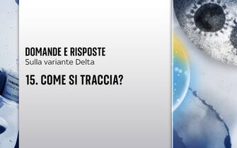 La variante Delta si traccia con il tracciamento dei contatti dei positivi