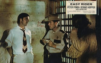 Easy Rider, USA 1969, Regie: Dennis Hopper, Darsteller: Jack Nicholson, Arnold Hess jr., Dennis Hopper,