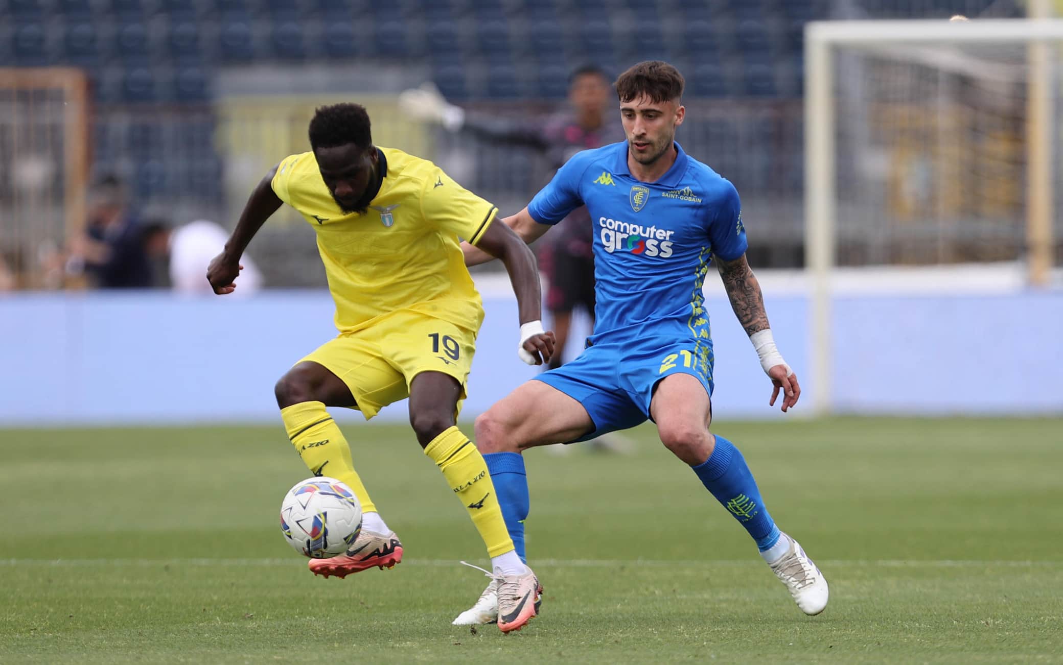 Il primo tempo di Empoli-Lazio