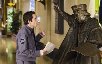 Una scena del film "Una notte al museo"