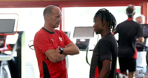 Milan, è iniziata la nuova era Allegri. FOTO