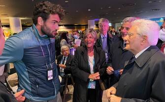 Berrettini e Mattarella