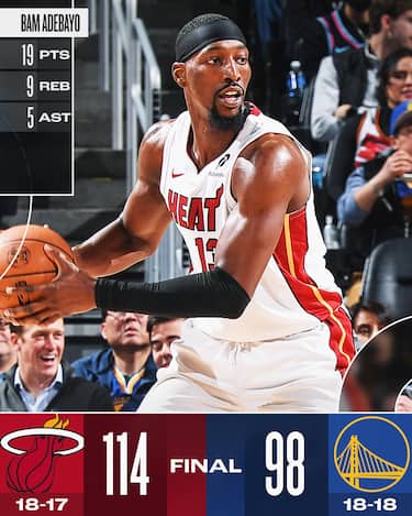 GOLDEN STATE WARRIORS-MIAMI HEAT 98-114