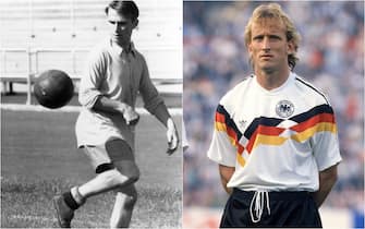 Kurt Hamrin e Andreas Brehme
