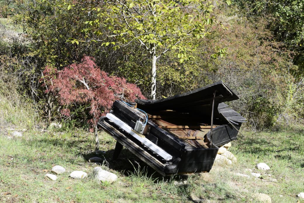 Alvin curran, Pian de Pian Pian Piano (2017). Courtesy No Man's Land Foundation Foto di Gino Di Paolo