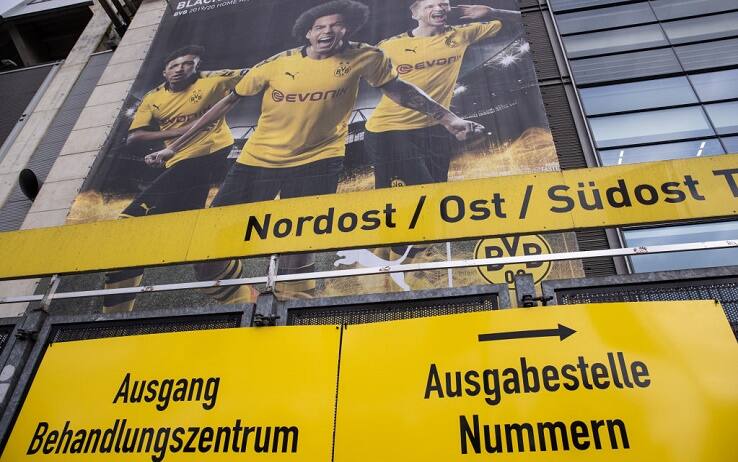 Lo stadio del Borussia Dortmund