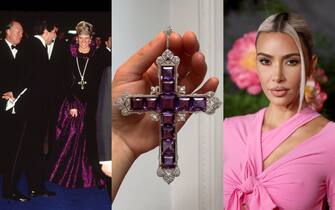 Kim Kardashian croce lady d