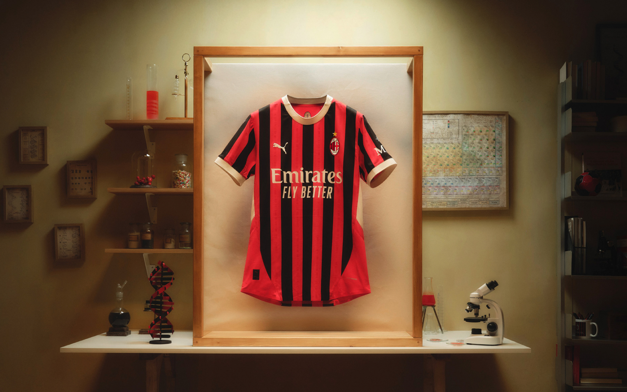 Maglia AC Milan Walker 32 Replica Ufficiale 2024/25, Strisce Rossonere, In Poliestere, Con Ologramma Di Autenticità E Personalizzazione