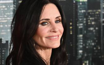 US actress Courteney Cox arrives for the world premiere of "Scream VI" at AMC Lincoln Square in New York City on March 6, 2023. (Photo by ANGELA WEISS / AFP) (Photo by ANGELA WEISS/AFP via Getty Images)