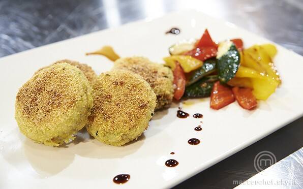 Polpette di quinoa con verdure