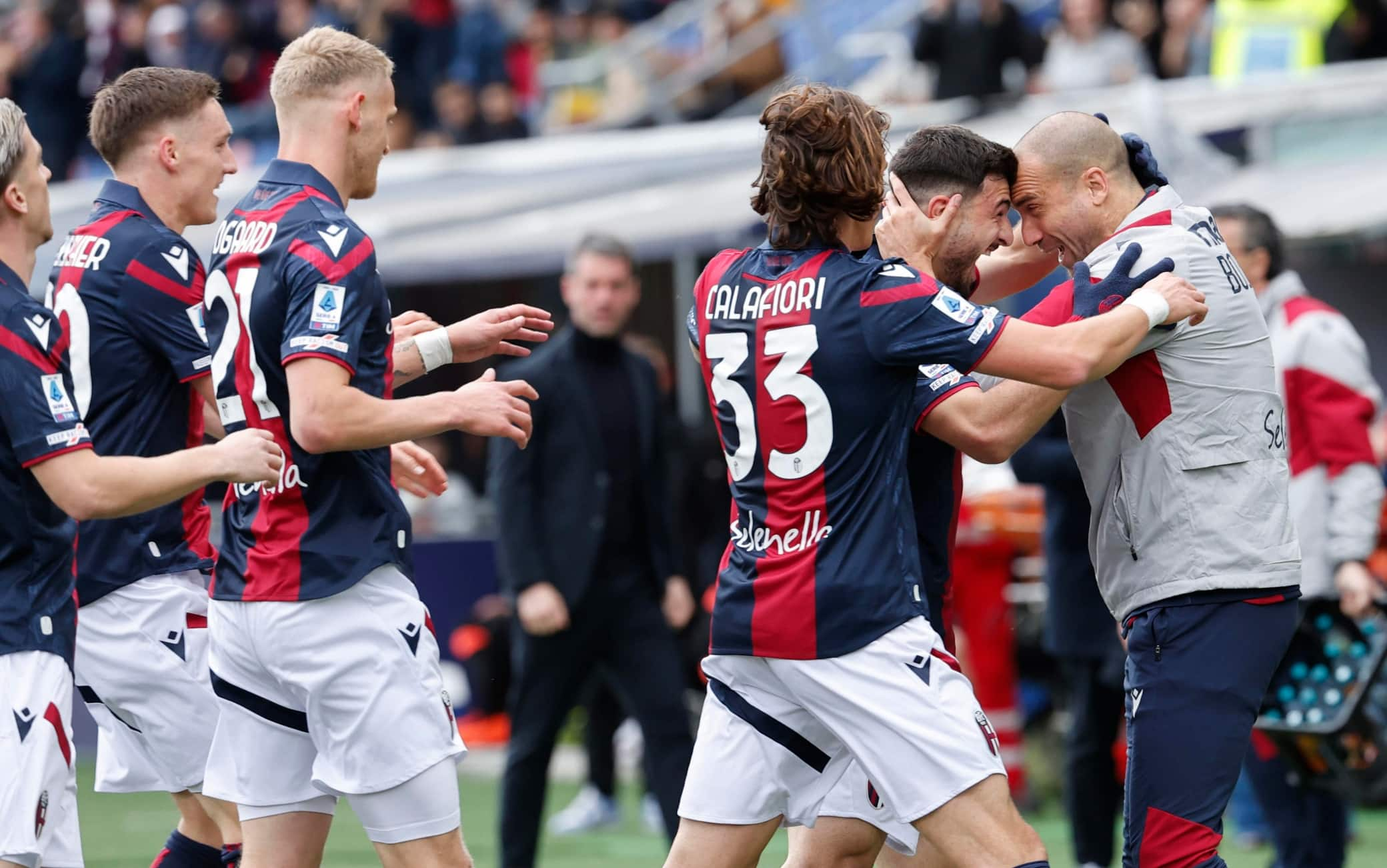 Il primo tempo di Bologna-Salernitana