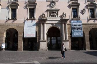 Un momento del convegno Efficenza Energetica  a palazzo Del Bo',a Padova, 26 marzo 2012.
ANSA/BOLZONI DAVIDE