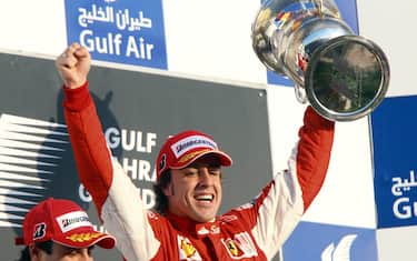 Fernando Alonso: prima vittoria al 1° GP in Ferrari