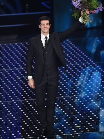 SANREMO, ITALY - FEBRUARY 13:  Roberto Bolle attends the closing night of 66th Festival di Sanremo 2016 at Teatro Ariston on February 13, 2016 in Sanremo, Italy.  (Photo by Venturelli/Getty Images)