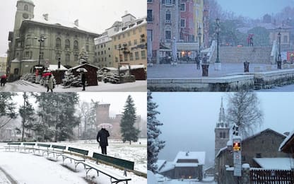 Maltempo in Italia, ancora neve e gelo