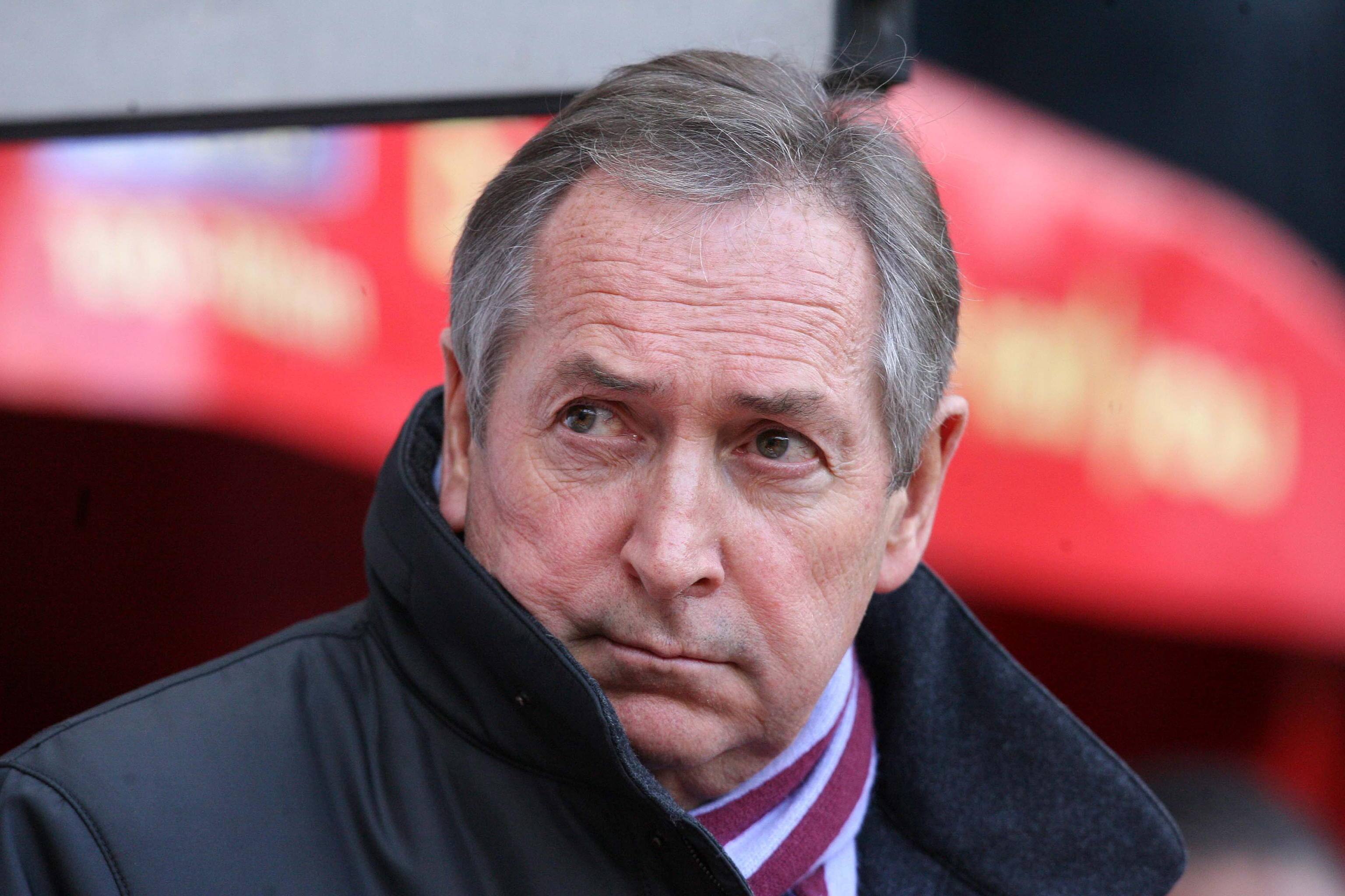 epa08883295 (FILE) - Aston Villa manager Gerard Houllier during the English Premier League league soccer match between Sunderland and Aston Villa at the Stadium of Light in Sunderland, north east Britain 23 October 2010 (re-issued 14 December 2020). French media report 14 December 2020 that Houllier died agaed 73.  EPA/LINDSEY PARNABY *** Local Caption *** 00000402408376