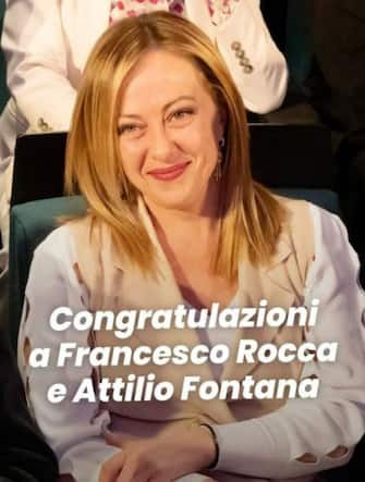 Complimenti a 
@roccapresidente
 e 
@FontanaPres
 per la netta vittoria alle #elezioniregionali2023, sicura che daranno il massimo per onorare il mandato ricevuto dai cittadini di Lazio e Lombardia. Risultato che consolida compattezza centrodestra e rafforza lavoro del Governo.
