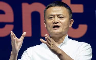Jack Ma, the founder and executive chairman of Chinese e-commerce company Alibaba Group, speaks during a seminar at the International Monetary Fund (IMF) and World Bank annual meeting in Nusadua, Bali, Indonesia, 12 October 2018. Bali is hosting the IMF-World Bank annual meeting from 08 to 14 October 2018.  ANSA/MADE NAGI