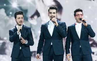 die Band Il Volo aus Italien // the band "Il Volo" from Italy during 2nd rehearsal of the big five plus Austria and Australia for Eurivision Songcontest Vienna 2015 at Stadthalle in Vienna, Austria on 2015/05/19, EXPA Pictures © 2015, PhotoCredit: EXPA/ Michael Gruber