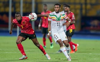 Ismailia, Egypt. 2nd July, 2019. Lassana Coulibaly of Mali during the 2019 African Cup of Nations match between Angola and Mali at the Ismailia Stadium in Ismailia, Egypt. Ulrik Pedersen/CSM/Alamy Live News