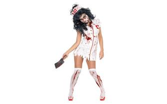 Costume da infermiera zombie