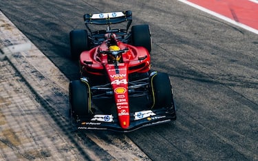 A Barcellona il primo incidente in Ferrari